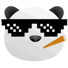 表情[熊猫二憨/耍酷.gif] - 腾飞博客