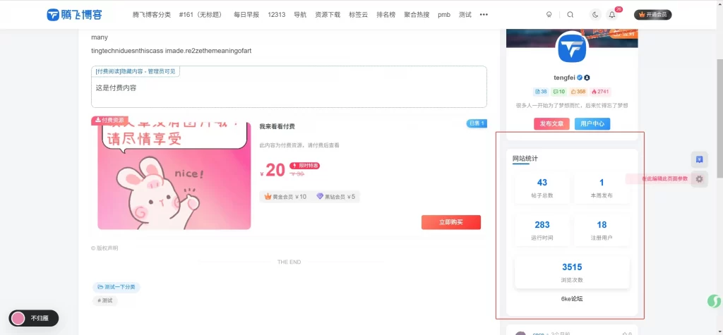 图片[5] - WordPress插件 - 6KE数据统计展示插件_腾飞修复版