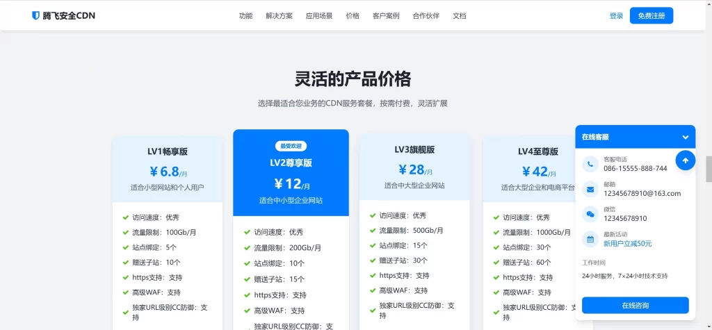 图片[4] - HTML源码 - CDN企业科技风格销售单页源码