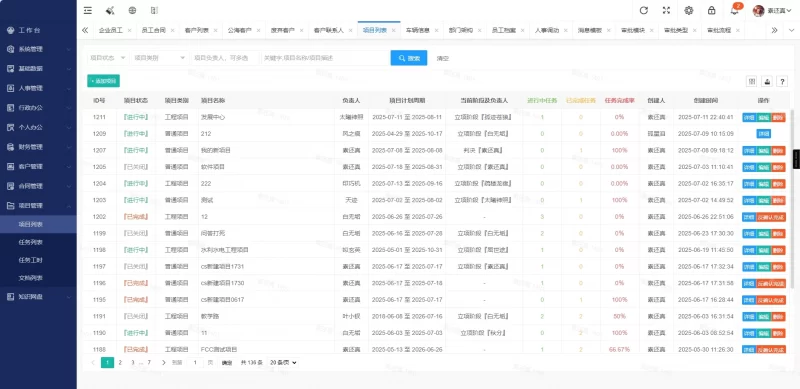 OA办公系统+管理系统v5.8 - 适用于PC端+手机端 - 腾飞博客