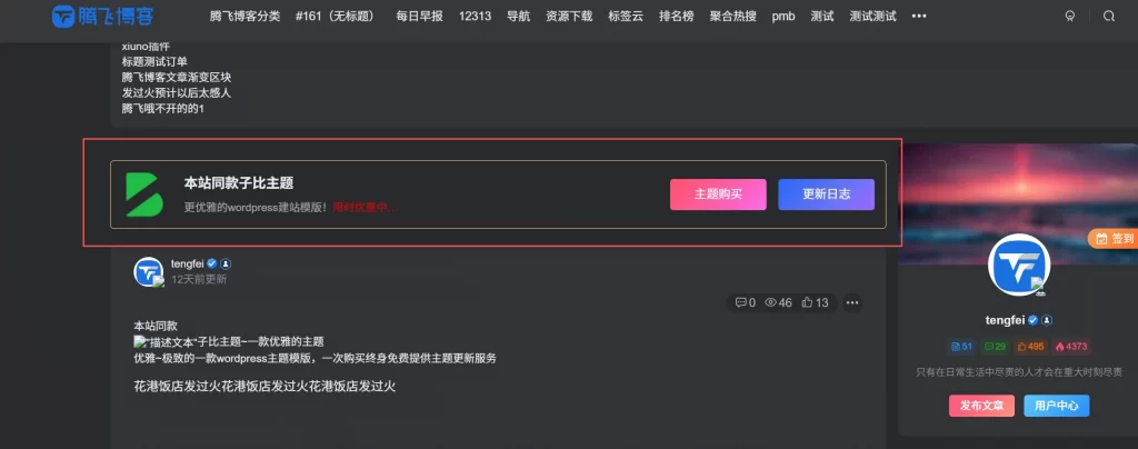 图片[2] - 子比主题 - 文章上方推广样式代码