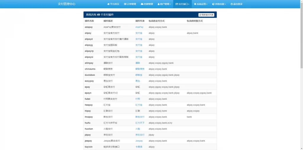 图片[3] - 最新彩虹易支付源码25.3.14版含有更新包
