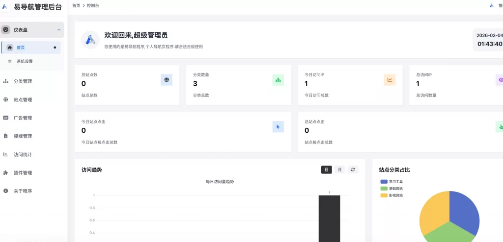 图片[2] - 最新易导航系统源码 - 去授权版