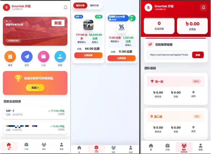 海外汽车电气投资理财源码 - 可自定义产品 - 腾飞博客